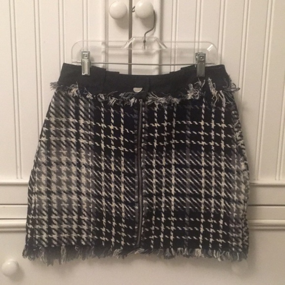 Zara tweed skirt!